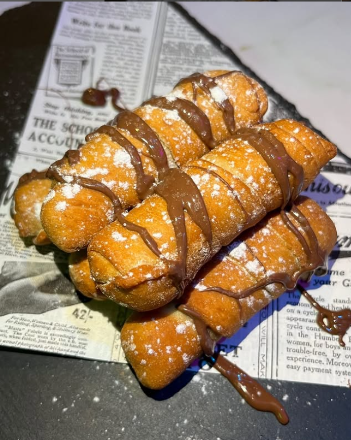 TEQUEÑOS DE NUTELLA 